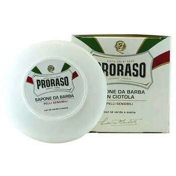 White Shaving Soap - Mydlo na holenie pre citlivú pokožku so zeleným čajom